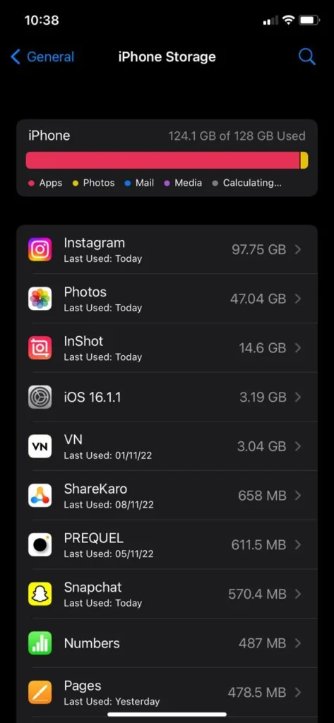 insta-taking-up-to-100-gb-why-v0-cmllhq0t251a1-473x1024 How to Clear Instagram Cache - Best Tutorial (2024)